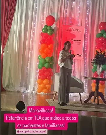 Depoimento sobre a palestra da Dra. Raquel